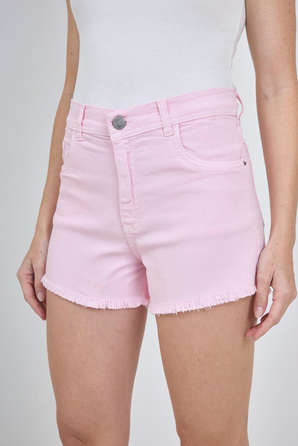 Alternative view of ART. C-122 | SHORT ROSA DEFLECADO ELASTIZADO