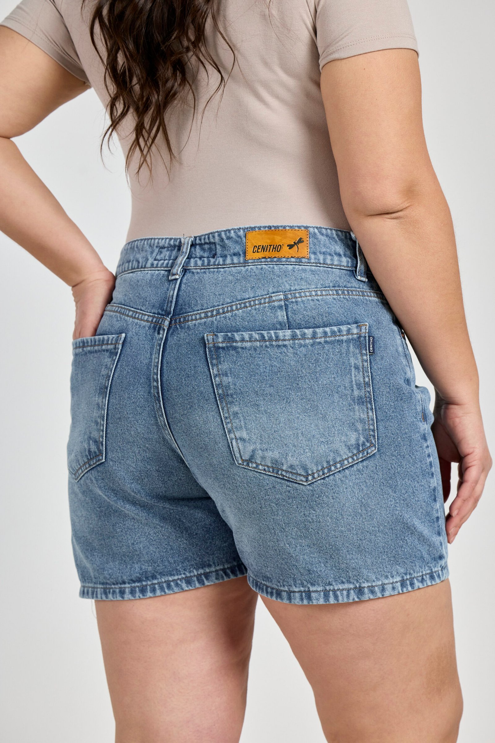 Alternative view of ART. M-566 | SHORT BAGGY STONE RÍGIDO