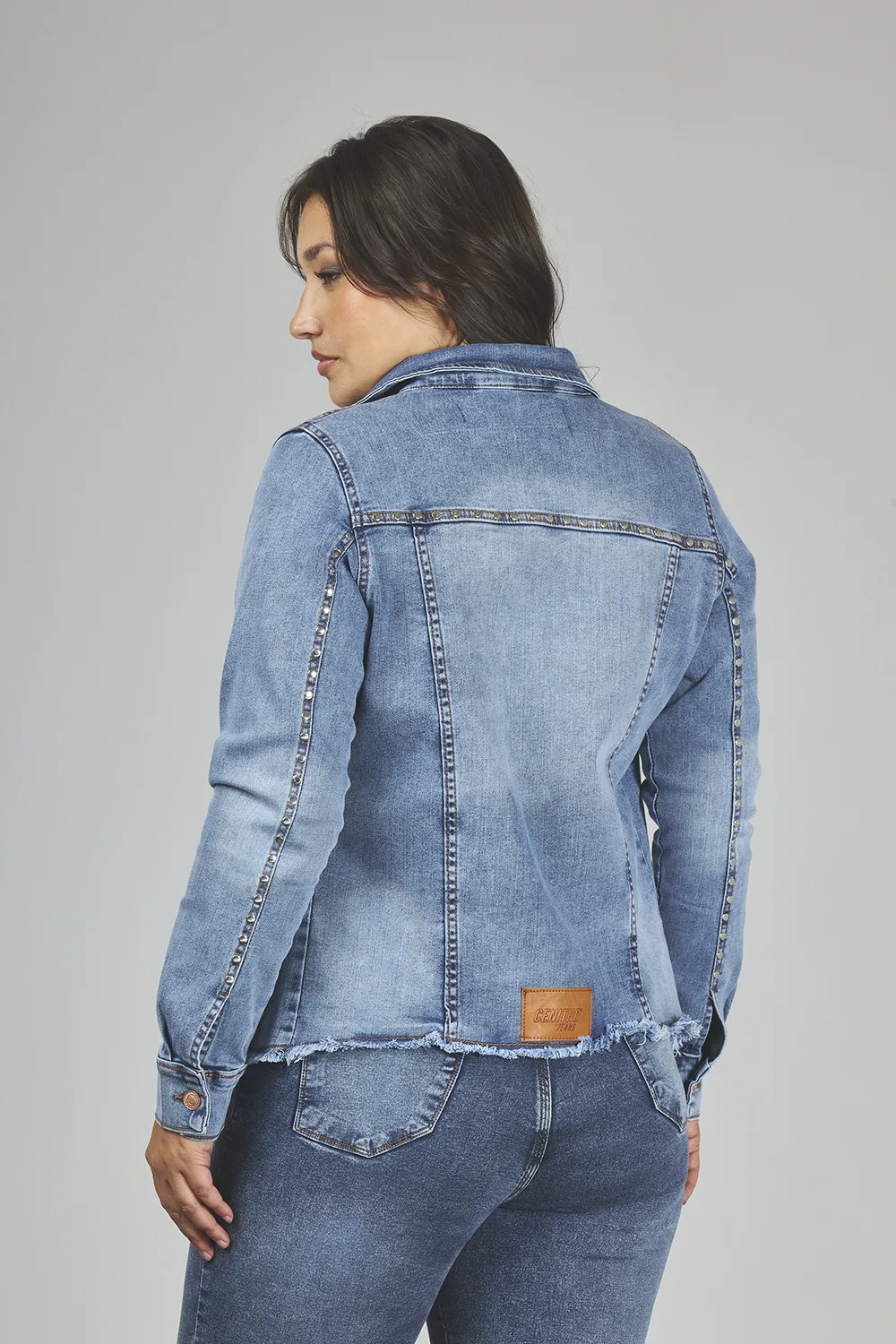 Alternative view of ART. 896 | DAMA CAMPERA CON TACHAS Y ROTURA DEFLECADO ELASTIZADO