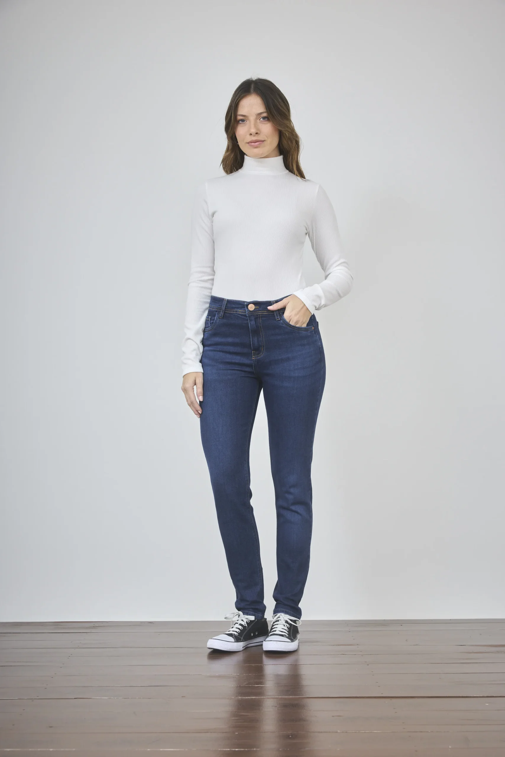 ART. 485 | AZUL CLASICO DENIM  ELASTIZADO