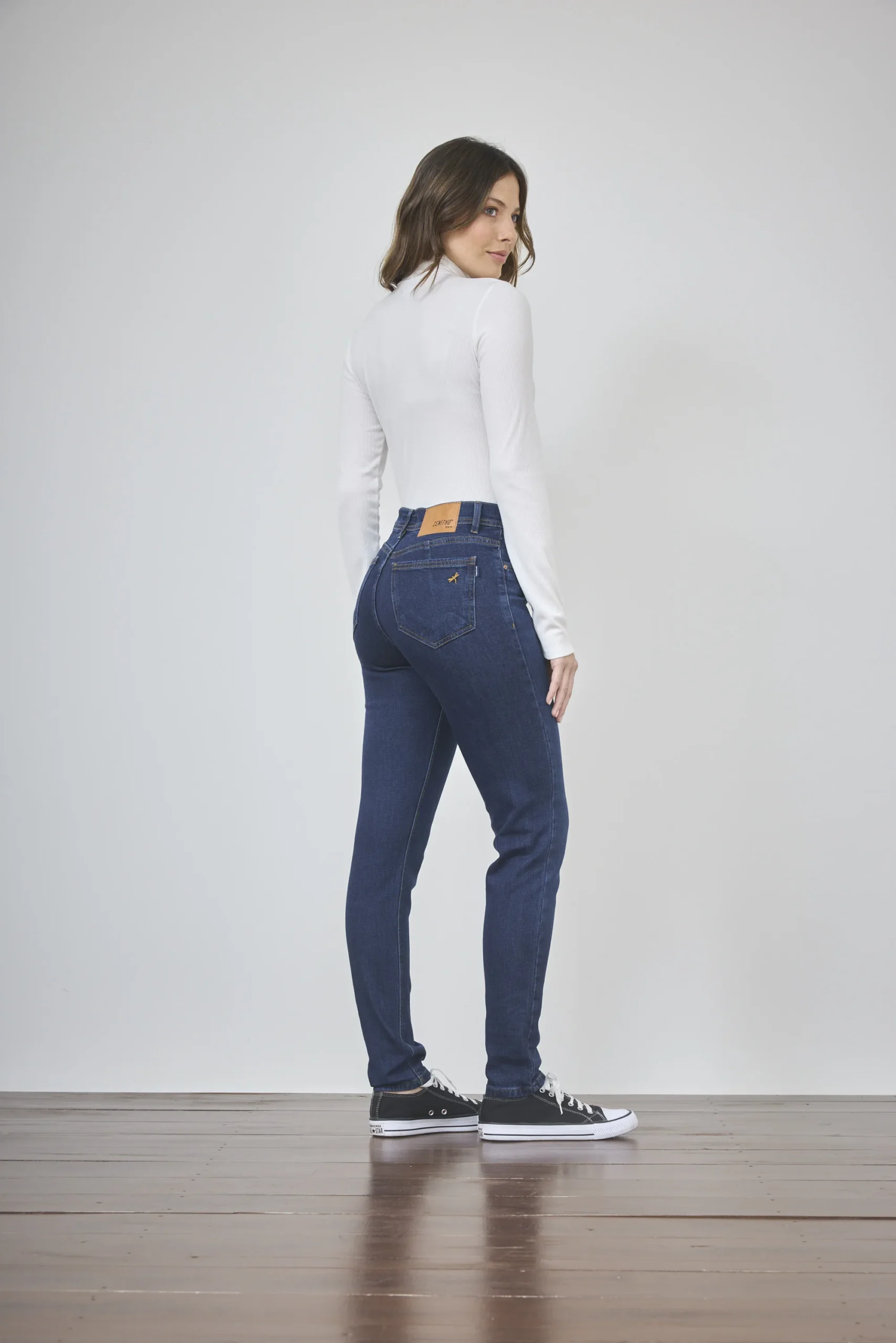 Alternative view of ART. 899 | AZUL CHUPIN CLASICO ELASTIZADO DENIM